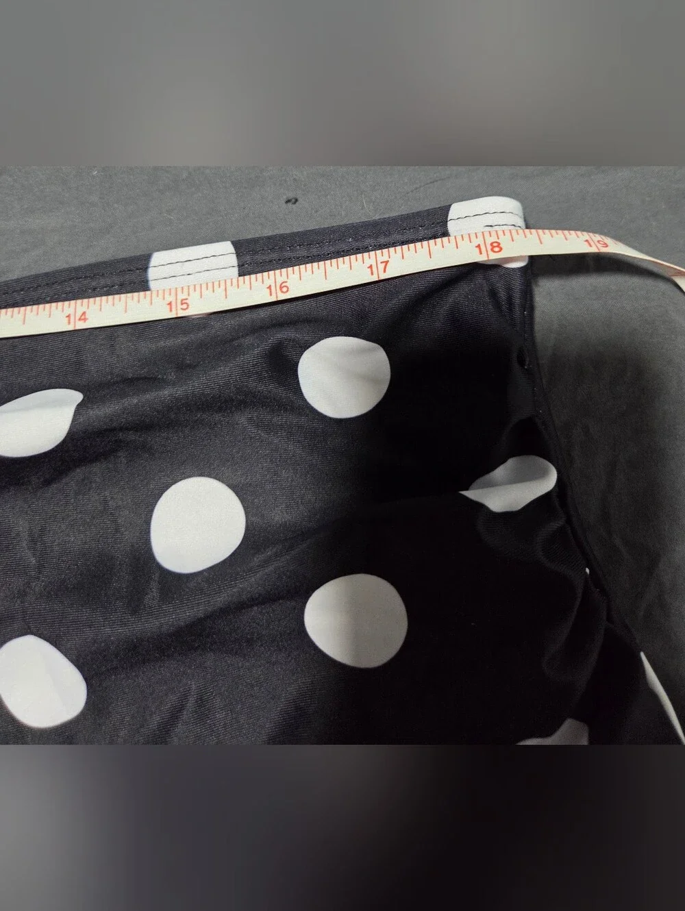 Polka Dot Mid-Rise Bikini Bottom - Black & White